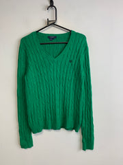 Green Chaps Knitwear Sweater Women's Large