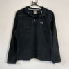 Black North Face Quarter Zip Fleece Large