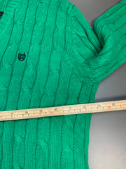 Green Chaps Knitwear Sweater Women's Large