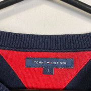 Navy Tommy Hilfiger Knit Sweater Small