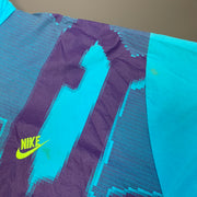 Purple and Blue Nike Windbreaker Men's XL