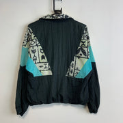 Vintage Black Windbreaker Men's Medium