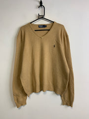 Brown Polo Ralph Lauren Knitwear Sweater Women's XXL