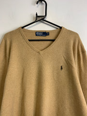 Brown Polo Ralph Lauren Knitwear Sweater Women's XXL