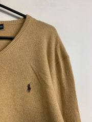 Brown Polo Ralph Lauren Knitwear Sweater Women's XXL