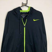 Navy Thermafit Nike Hoodie Large