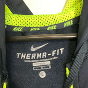 Navy Thermafit Nike Hoodie Large