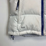 White North Face Down Gilet Jacket Womens Small