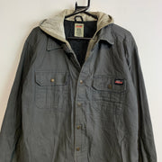 Grey Dickies Workwear Jacket Men's Medium