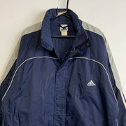 Vintage 90s Navy Adidas Track Jacket Men's Large