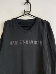 Black Harley-Davidson Sweatshirt Men's Large