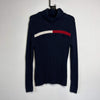 Vintage Navy Tommy Hilfiger Turtleneck Sweater y2k Women's Large