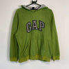 Green GAP Fleece Hoodie Youth's XXL