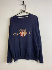 Navy Gant Jumper Men's Medium