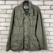 Khaki Green Levi's Field Utility Jacket Men's XL