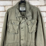 Khaki Green Levi's Field Utility Jacket Men's XL