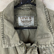 Khaki Green Levi's Field Utility Jacket Men's XL