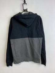 Black and Grey Champion Hoodie Men's Small