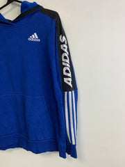 Blue Adidas Hoodie Youth's XL