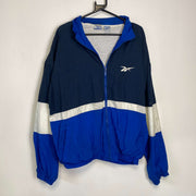 Vintage 90s Navy Reebok Windbreaker Jacket 2XL