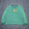 Green Disney Jumper Men's Large