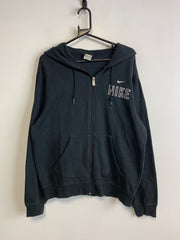 00s Black Nike Hoodie Men's Medium