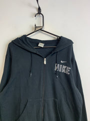 00s Black Nike Hoodie Men's Medium