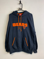 Navy NFL Bears Hoodie Men's Large