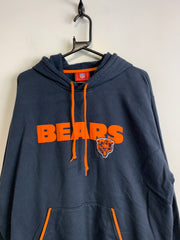 Navy NFL Bears Hoodie Men's Large