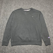 Black Champion jumper Men's Large