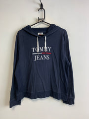 Navy Tommy Hilfiger Hoodie Women's large