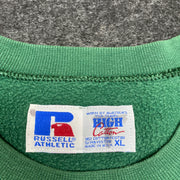 Green Russell Athletic Jumper Men's XL