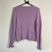 Purple Lauren Ralph Lauren Jumper Sweater Womens Medium