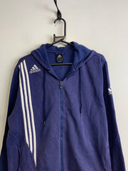 Navy Adidas Hoodie Men's Large