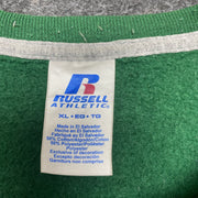 Vintage 90s Green Russell Athletic Blank Jumper men's XL