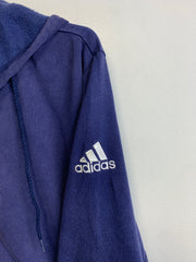 Navy Adidas Hoodie Men's Large