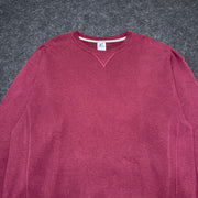 Vintage 90s Pink Russell Athletic Blank Jumper Men's XL