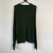 Green Chaps Ralph Lauren Jumper Sweater Knit Medium