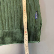 Green Chaps Ralph Lauren Jumper Sweater Knit Medium