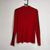 Red Tommy Hilfiger Quarter Zip Sweater Knit Womens XL