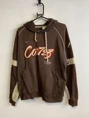 00s Brown Nike Cortez Hoodie Men's Large