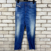 Y2K Blue Diesel Industry Jeans W30