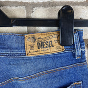 Y2K Blue Diesel Industry Jeans W30