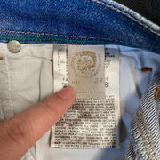 Y2K Blue Diesel Industry Jeans W30