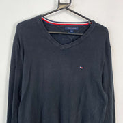 Navy Tommy Hilfiger Jumper Sweater Medium