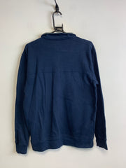 Navy Columbia Quarter zip Men's Small