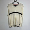 Vintage White Tommy Hilfiger Vest Sweater XL