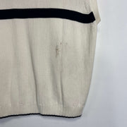 Vintage White Tommy Hilfiger Vest Sweater XL