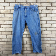 Blue Wrangler Denim Jeans W38