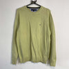 Yellow Tommy Hilfiger Knit Jumper Sweater Large